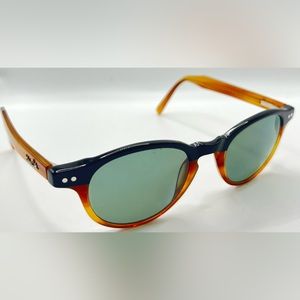 Max Cole MC1426 Black Brown Oval Sunglasses Frames Only